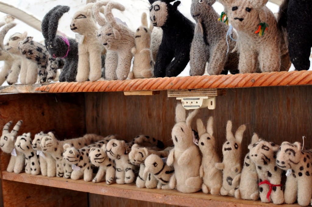 Animaux en poil de Yak, vers Yurutse