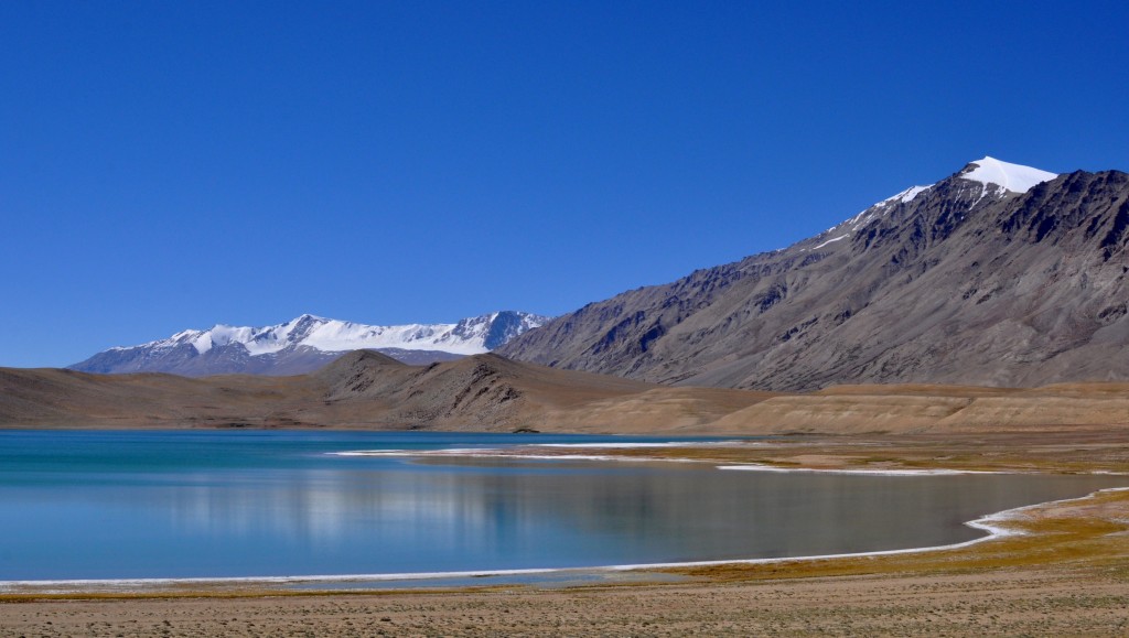 Changtang, Vue sur le lac Kyagar Tso (4500m)