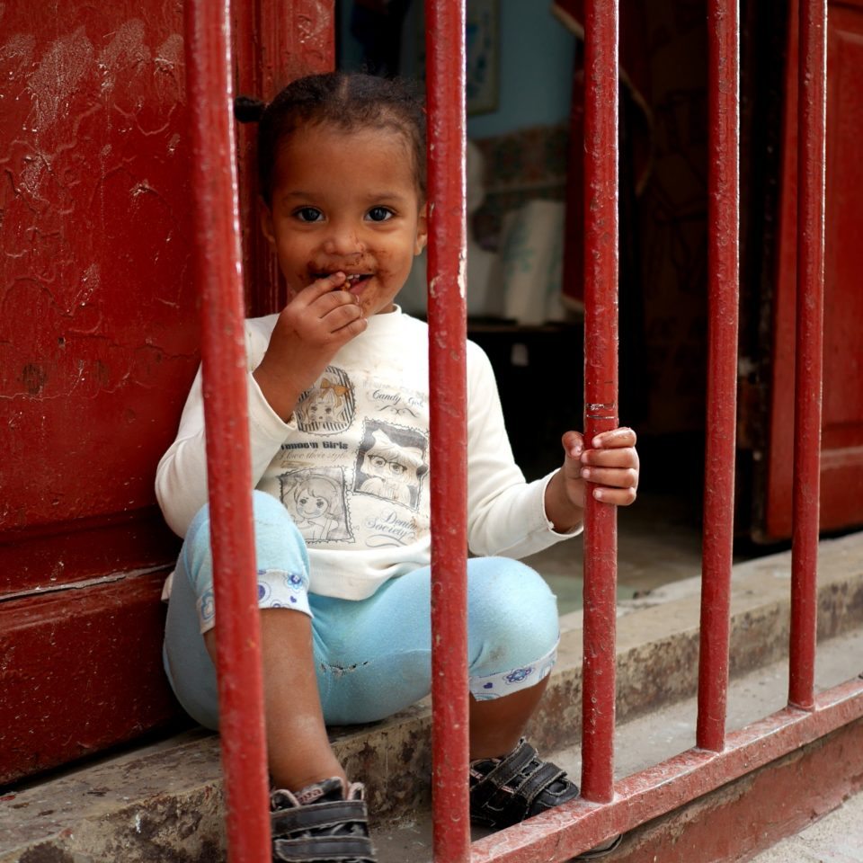 CUba, Petite fille, La Havane