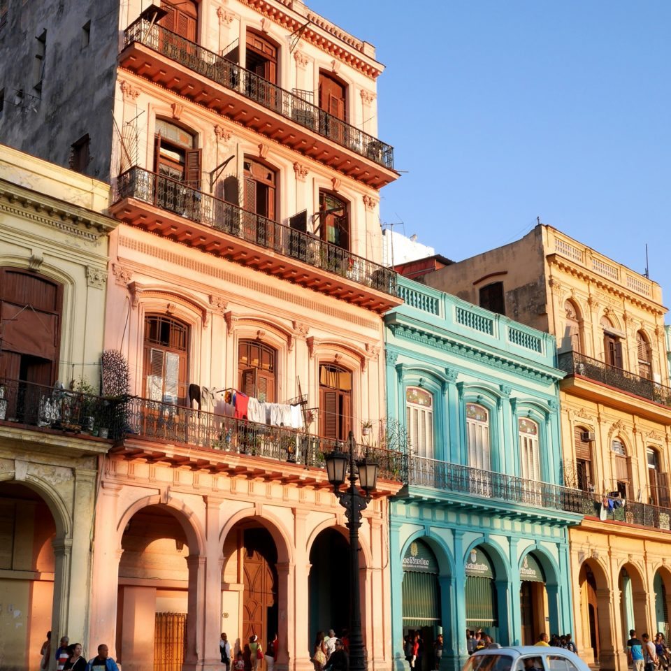 Cuba, Paseo de Marti, La Havane