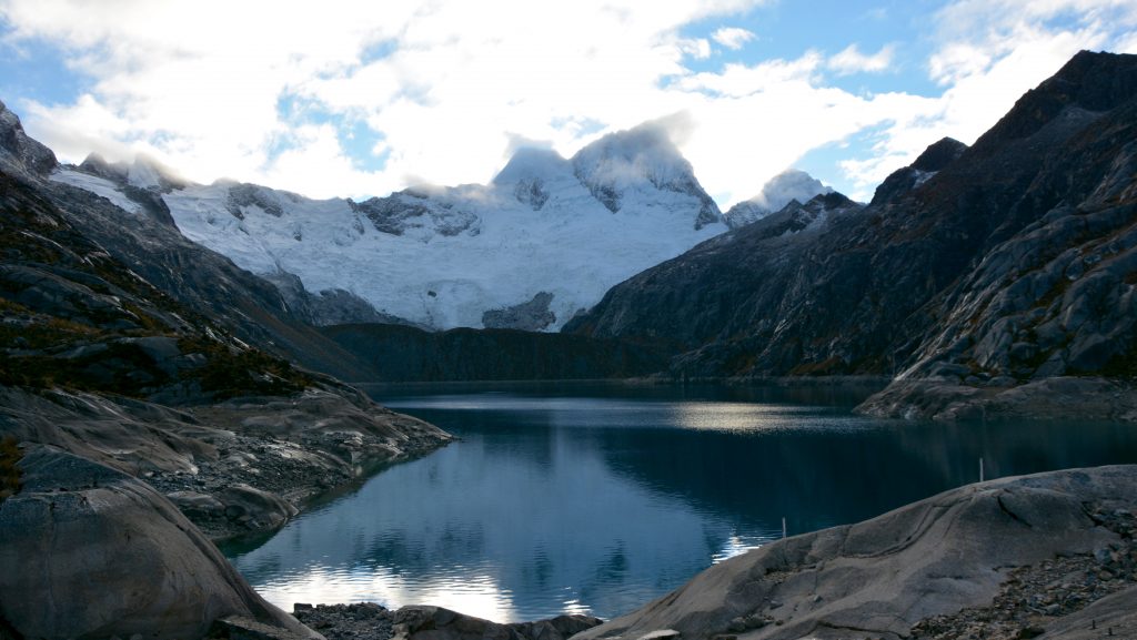 Laguna Cullicocha, cordillère blanche