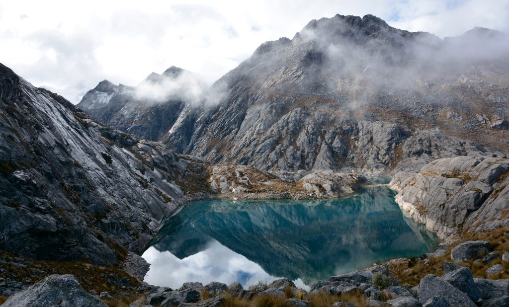 Laguna Cullicocha, cordillère blanche