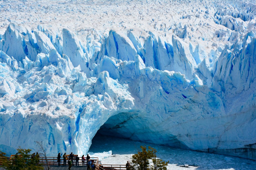 Perito Moreno, Los Glaciares, depuis la passerelle
