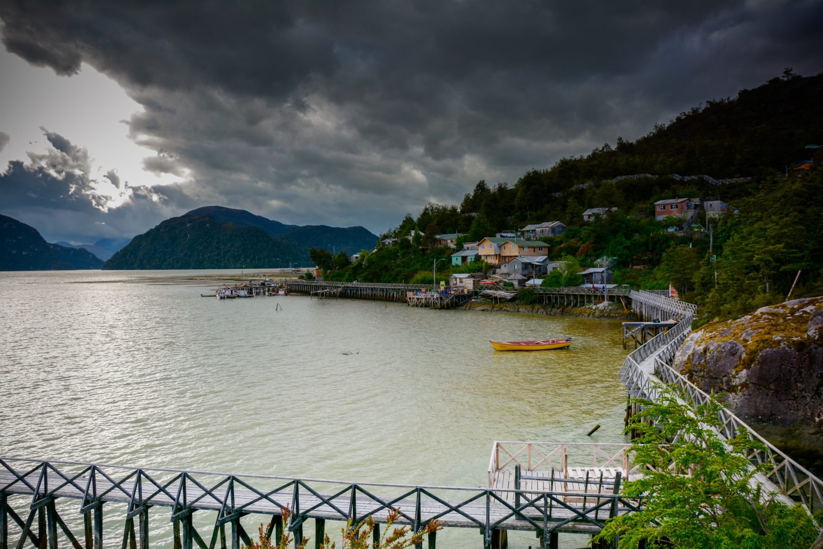 Caleta Tortel, ponton