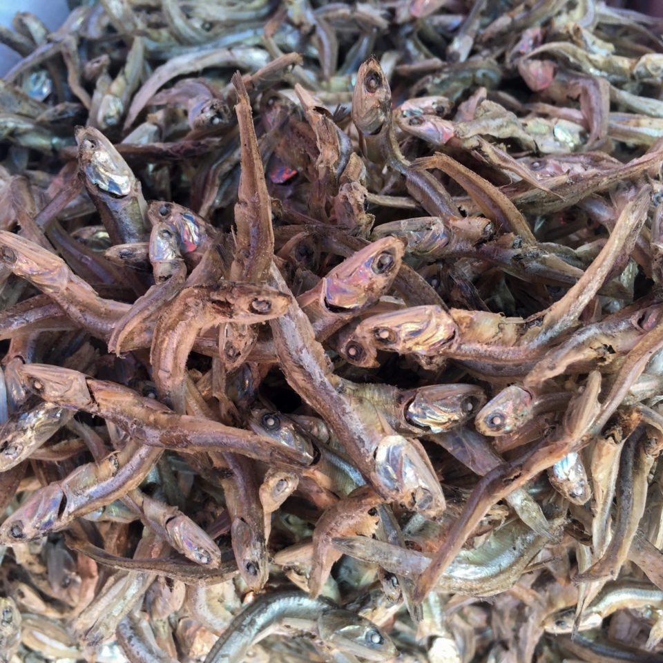 Poissons frits, Jagalchi, Busan