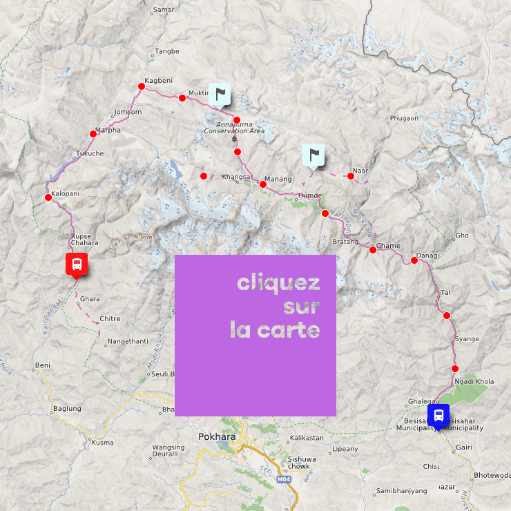 trek au népal sans guide annapurna